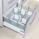 Ngăn kéo tủ bếp NewEra nâng cấp mở toàn phần giảm chấn, 30kg