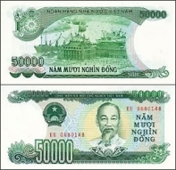 Việt Nam 50000 Dong 1994 UNC - Tờ 50 ngàn cũ