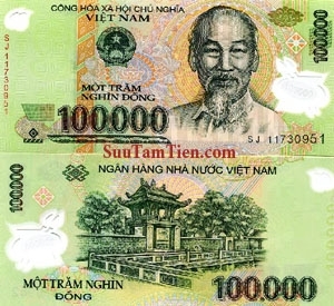 Vietnam 100,000 Dong 2004