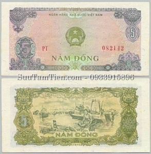 VIỆT NAM 5 ĐỒNG 1976 AU/UNC