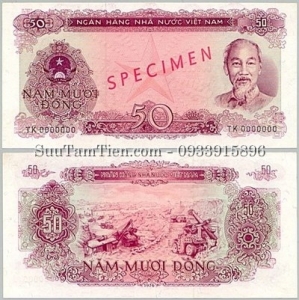 VIỆT NAM 50 ĐỒNG 1976 SPECIMEN