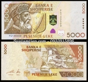 Albania 5000 Leke 2001