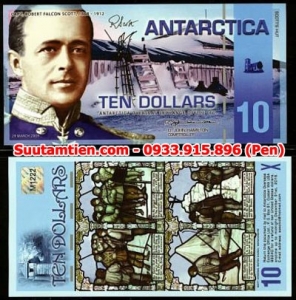 Antarctica - Nam Cực 10 dollar 2009