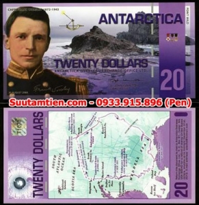 Antarctica - Nam Cực 20 dollar 2008