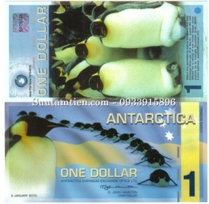 Nam Cực - Antarctica 1 dollar 2010