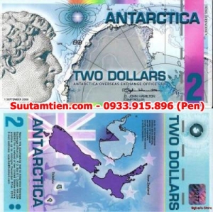 Nam Cực - Antarctica 2 dollar 2011