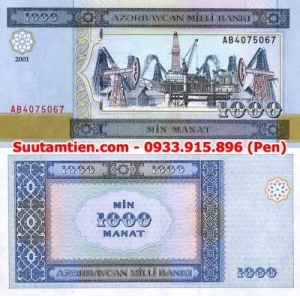 Azerbaijan 1000 Manat 2001