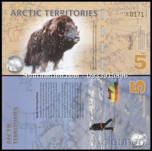 Arctic Territories 5 Polar Dollars 2012