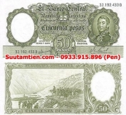Argentina 50 pesos 1955