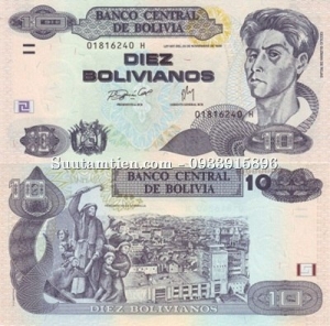Bolivia 10 Bolivianos 2007