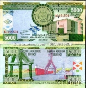 Burundi 5000 Francs 2008