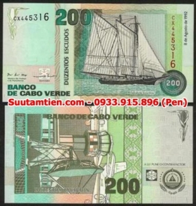 Cape Verde 200 escudos 1992