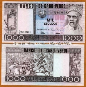 Cape Verde 1000 ecudos 1977