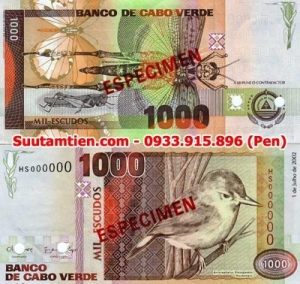 Cape Verde 1000 escudos 2002