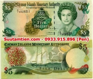 Cayman 5 Dollar 2004