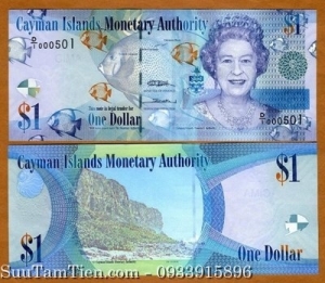 Cayman Islands, $1, 2010 (2011)