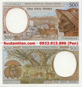 Central African States 500 Francs 1997
