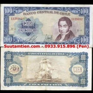 Chile 100 Escudos 1962