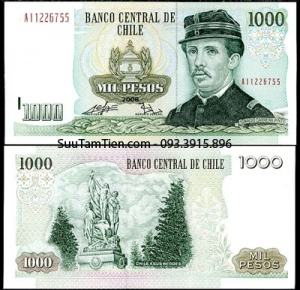 Chile 1000 Pesos 2008 UNC