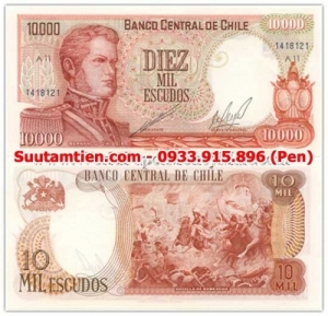 Chile 10000 escudos 1967