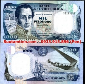 Colombia 1000 Pesos 1992