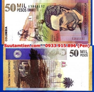 Colombia 50000 pesos 2008