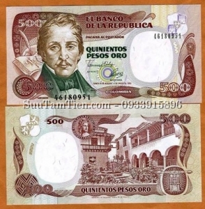 Colombia 500 Pesos 1993