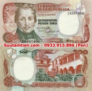 Colombia 500 Pesos 1984