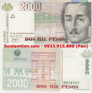 Colombia 2000 Pesos 2012