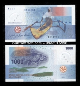 Comoros 1000 Francs 2005