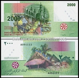 Comoros 2000 Francs 2005