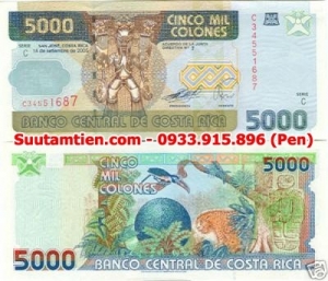 Costa Rica 5000 colones 2005