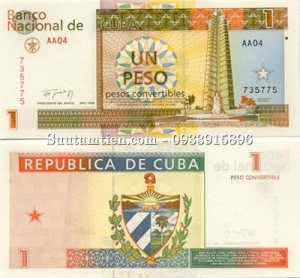 Cuba 1 Pesos Convertible 2006