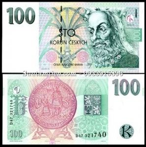Czech 100 Korun 1997