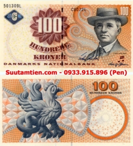Đan Mạch - Denmark 100 kroner 2007