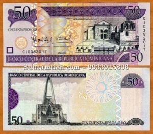 Dominican Republic 50 pesos 2008