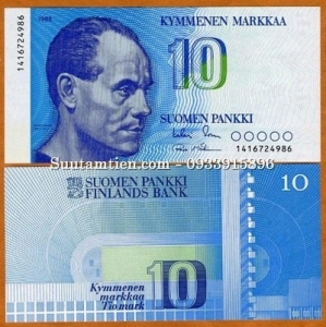Phần Lan - Finland 10 Markkaa 1986