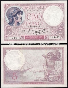 50 Francs 1939