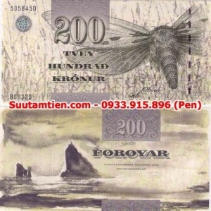EB Faeroe Islands 200 Kronur 2003 - Hiếm