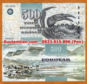 Faeroe Islands 500 Kronur 2004
