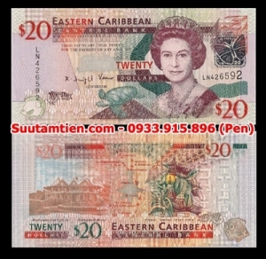Đông Caribe - East Caribbean 20 dollar 2003
