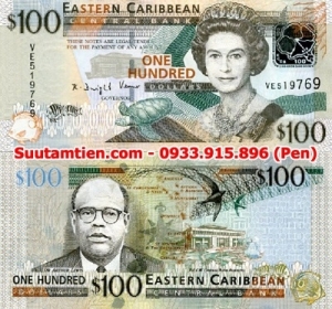 East Caribbean 100 Dollar 2008