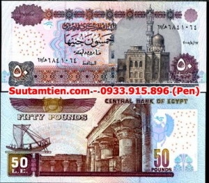 Ai Cập - Egypt 50 pound 2005