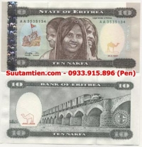 Eritrea 10 Nakfa 1997