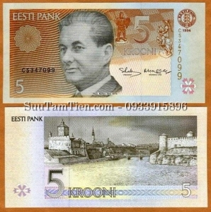 Estonia, 5 Krooni, 1994
