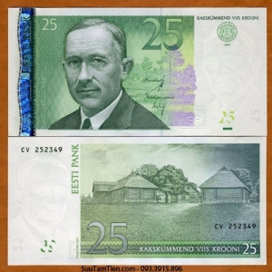 Estonia 25 Krooni 2007