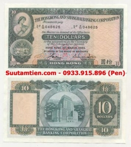 HongKong 10 Dollars 1983