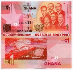 Ghana 1 cedi 2007