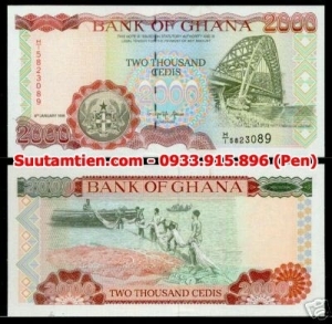 Ghana 2000 Cedis 1994