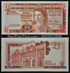 Gibraltar 1 Pound 1988